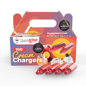 QuickWhip PRO Cream Chargers 9g - 100pks