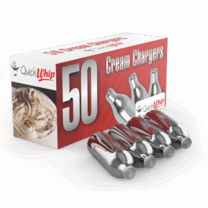 QuickWhip Cream Chargers 8g - 50pks
