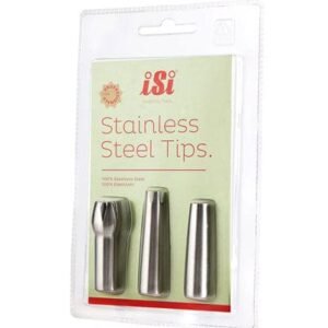 iSi Stainless Steel Tips (set of 3)