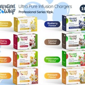 Mixed flavours Infusionwhip / FreshWhip  infusion Chargers 8.2g - 10pks Past best before