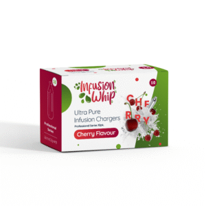 Infusionwhip Cherry Infusion Chargers 8.2g - 10pks Past best before date still 80% + 