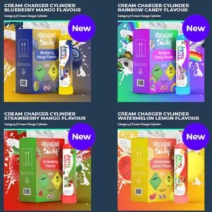 Infusionwhip 580g Flavoured N2O Cannister Mixed carton