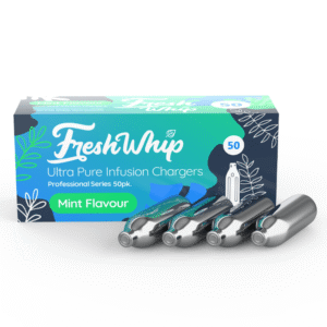 Wholesale FreshWhip Mint Infusion Chargers 8.2g - 50pks Past best before