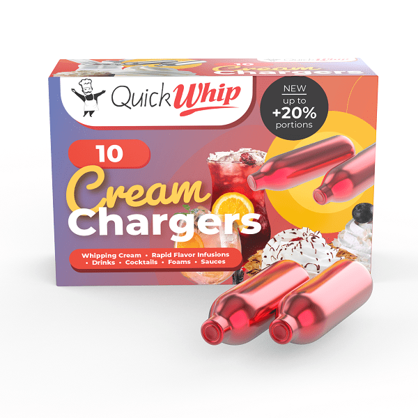 QuickWhip PRO Cream Chargers 9g - 10pks