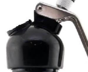 Quickwhip / Supremewhip Plastic Dispenser head - Black
