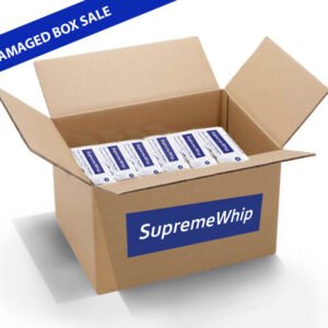 1200 SupremeWhip Cream Chargers 8.2g N20 - Overstock / Damaged packaging