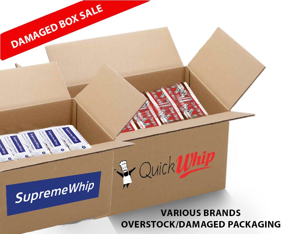Various Cream Chargers 8 - 8.4g N20 - past best before still 75% +