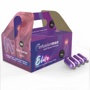 InfusionMAX Elite Purple 9g! Cream Chargers  - 100pks