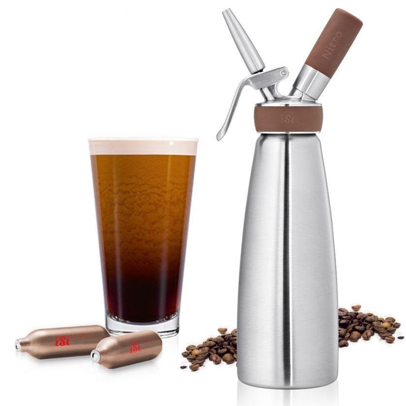 1L iSi Nitro Dispenser - Silver - Stainless Steel